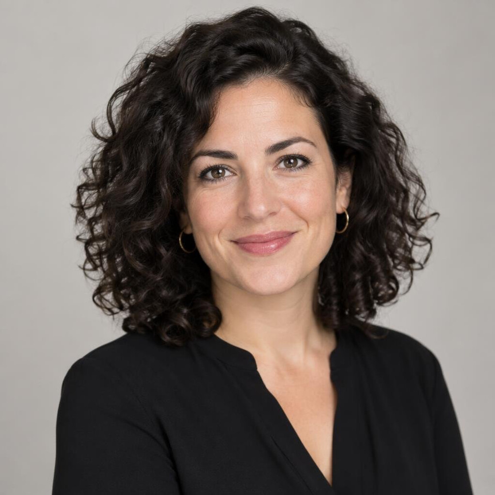 Portrait of a professional woman in a studio